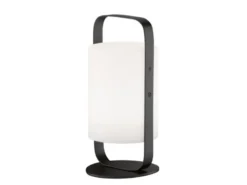 Outdoor Akku Tischlampe CASOLI mit Fernbedienung & RGB, Höhe 25cm