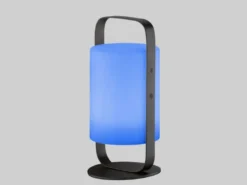 Outdoor Akku Tischlampe CASOLI mit Fernbedienung & RGB, Höhe 25cm