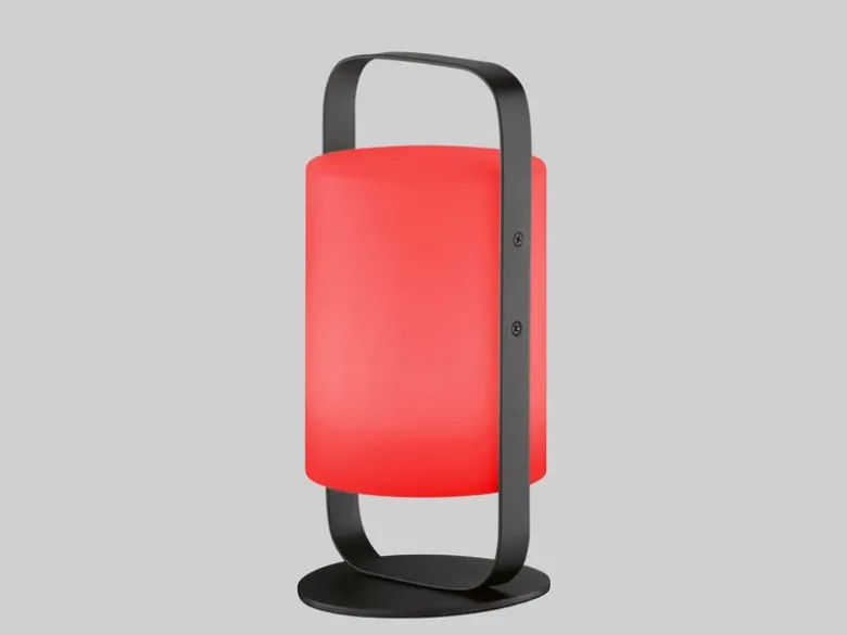 Outdoor Akku Tischlampe CASOLI mit Fernbedienung & RGB, Höhe 25cm