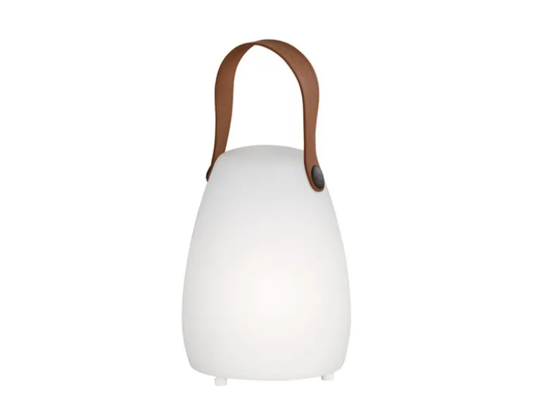 Outdoor Akku Tischlampe RUBY mit Fernbedienung & RGB Höhe 16cm