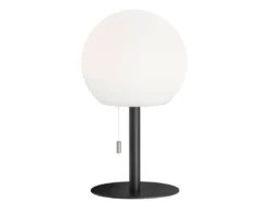 Outdoor Akku Tischlampe TRIVENTO ohne Kabel - dimmbar & RGB, H: 18cm