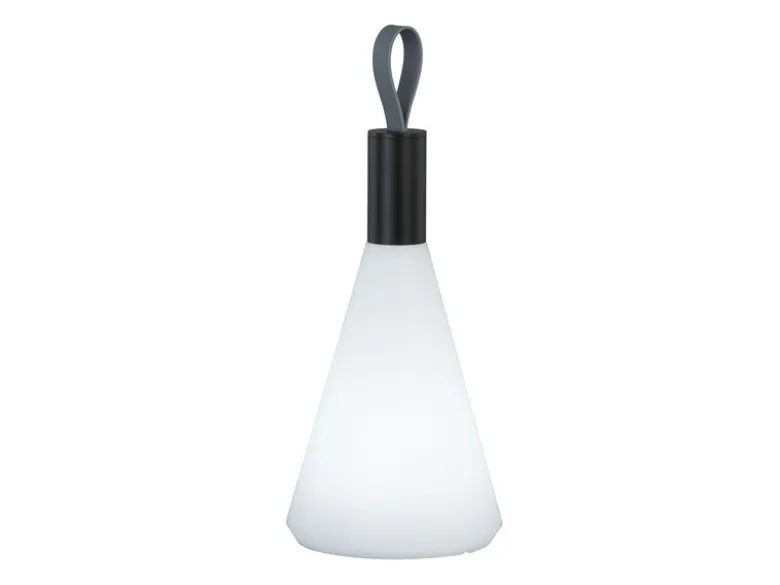 Outdoor Akku Tischleuchte PRIAN Höhe 31,5cm - dimmbar & USB aufladbar