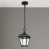 Outdoor Hängelampe BAYVIEW Kettenlaterne Landhausstil, max. Höhe 141cm