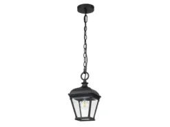 Outdoor Hängelampe BAYVIEW Kettenlaterne Landhausstil, max. Höhe 141cm