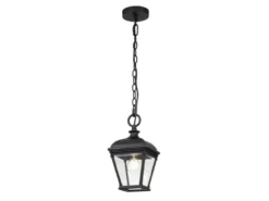 Outdoor Hängelampe BAYVIEW Kettenlaterne Landhausstil, max. Höhe 141cm