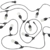 Outdoor Lichterkette CHAIN mit Netzstecker & 10 LEDs, Länge 6,5 Meter
