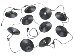 Outdoor Lichterkette CHAIN mit Netzstecker & 10 LEDs mit Schirm, 6,5 Meter