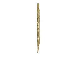 Ovaler Wandspiegel TRIXI mit Barockrahmen in Gold 73cm groß