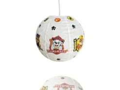 Papier Lampenschirm für Kinderzimmer Pendelleuchte Paw Patrol, 40cm Durchmesser