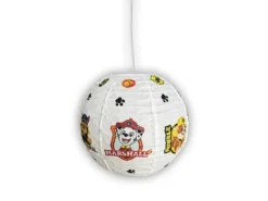 Papier Lampenschirm für Kinderzimmer Pendelleuchte Paw Patrol, 40cm Durchmesser