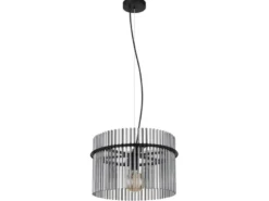 Pendelleuchte GORLEY mit Rauchglas Stäben, Ø 40cm