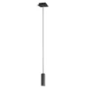 Pendelleuchte MARLEY 1-flammig Metall in Schwarz matt, Ø 12cm