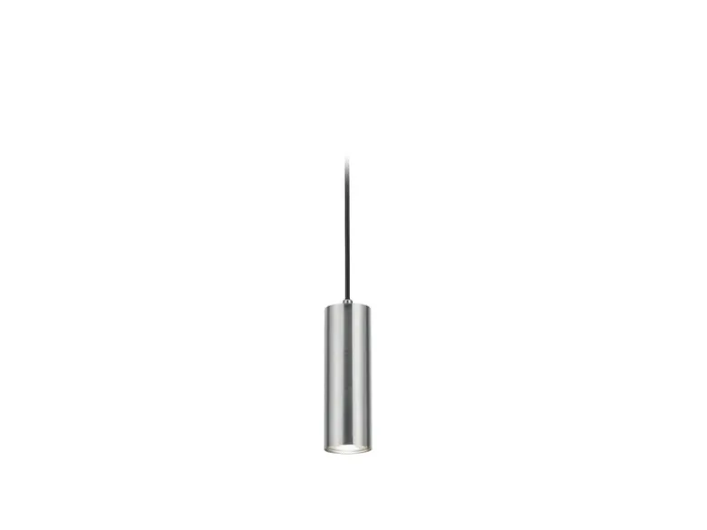 Pendelleuchte MARLEY Metall Silber Ø 6cm für DUOline Schienensystem