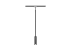 Pendelleuchte MARLEY Metall Silber Ø 6cm für DUOline Schienensystem