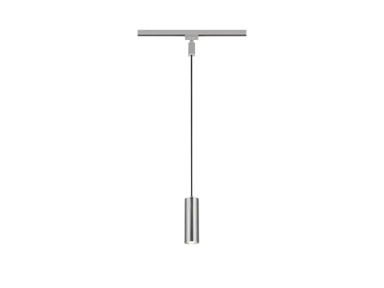 Pendelleuchte MARLEY Metall Silber Ø 6cm für DUOline Schienensystem