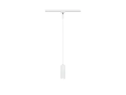 Pendelleuchte MARLEY Metall Weiß Ø 6cm für DUOline Schienensystem