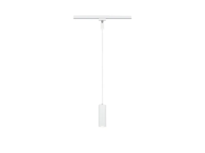 Pendelleuchte MARLEY Metall Weiß Ø 6cm für DUOline Schienensystem