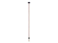 Pendelleuchte ULLEU 1-flammig mit Hanfseil, Abhängung 160cm