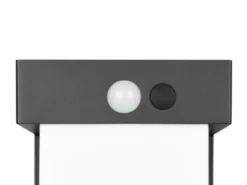 Pollerleuchte COLOMBO mit Solar und Strom, Hybrid mit Bewegungsmelder H: 50cm