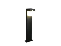 Pollerleuchte COLOMBO mit Solar und Strom, Hybrid mit Bewegungsmelder H: 50cm