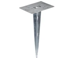 Pollerleuchte Downlight Anthrazit inklusive Erdspieß & GU10 LED, Höhe 100cm