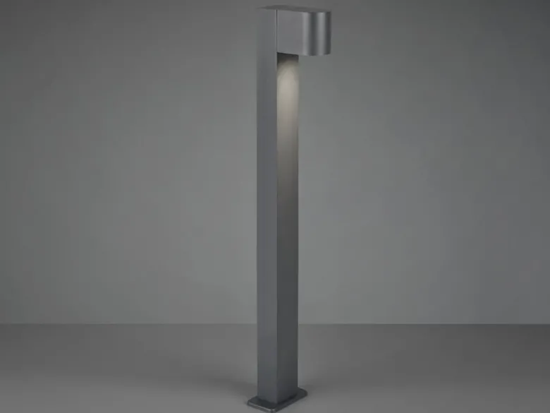Pollerleuchte Downlight Anthrazit inklusive Erdspieß & GU10 LED, Höhe 100cm