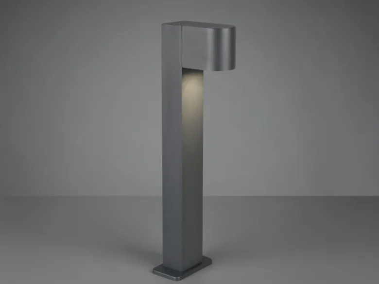 Pollerleuchte Downlight Anthrazit inklusive Erdspieß & GU10 LED, Höhe 50cm