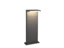 Pollerleuchte RAVI Aluminium Anthrazit zur Reihenschaltung geeignet, Höhe 50cm