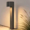 Pollerleuchte ROYA Downlight aus Aluminium Anthrazit, Höhe 50cm