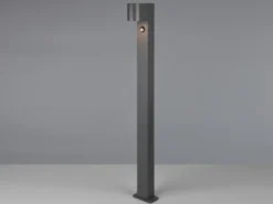 Pollerleuchte ROYA mit Bewegungsmelder, Downlight Anthrazit, Höhe 100cm