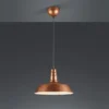 Retro LED Pendelleuchte Lampenschirm Metall Kupfer Antik, Ø 36cm