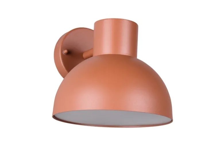 Retro Style Downlight Außenwandleuchte ELBE Apricot, Ø 20cm