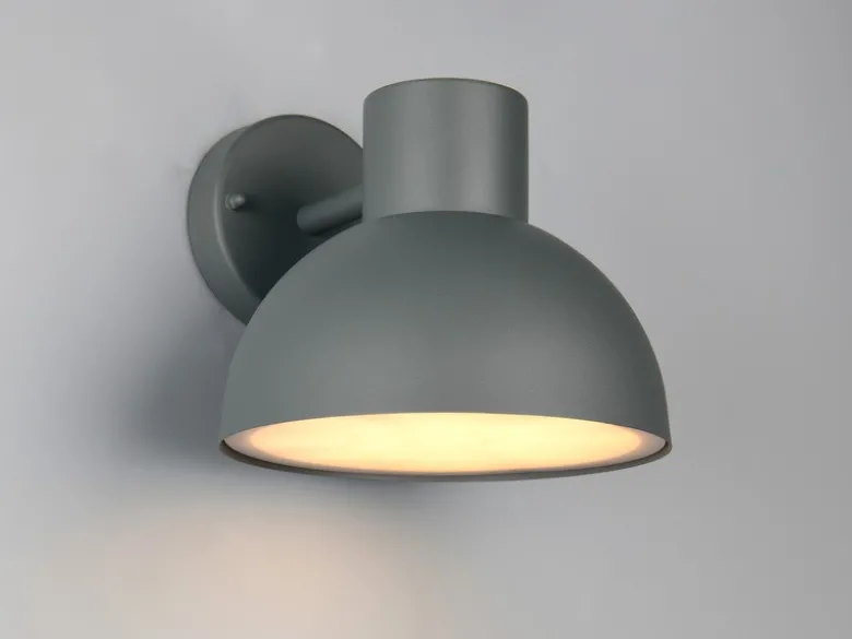 Retro Style Downlight Außenwandleuchte ELBE Anthrazit, Ø 20cm