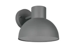 Retro Style Downlight Außenwandleuchte ELBE Anthrazit, Ø 20cm