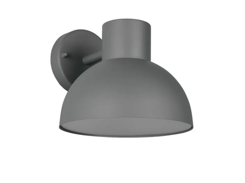 Retro Style Downlight Außenwandleuchte ELBE Anthrazit, Ø 20cm