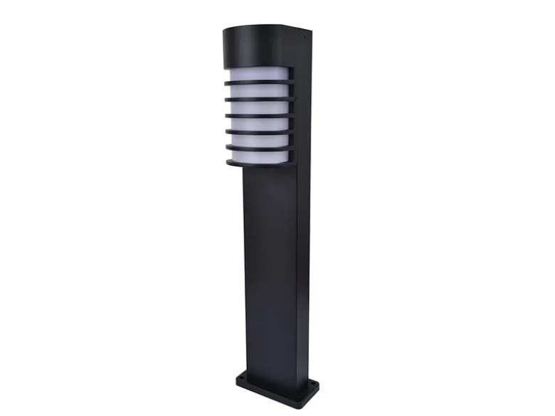 Retro Wegeleuchte FULTON ALU Schwarz, IP54, E27 -Smart fähig- Höhe 75cm