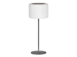 RGB Tischlampe PINO 39,5cm dimmbar mit Fernbedienung, per USB & Solar aufladbar