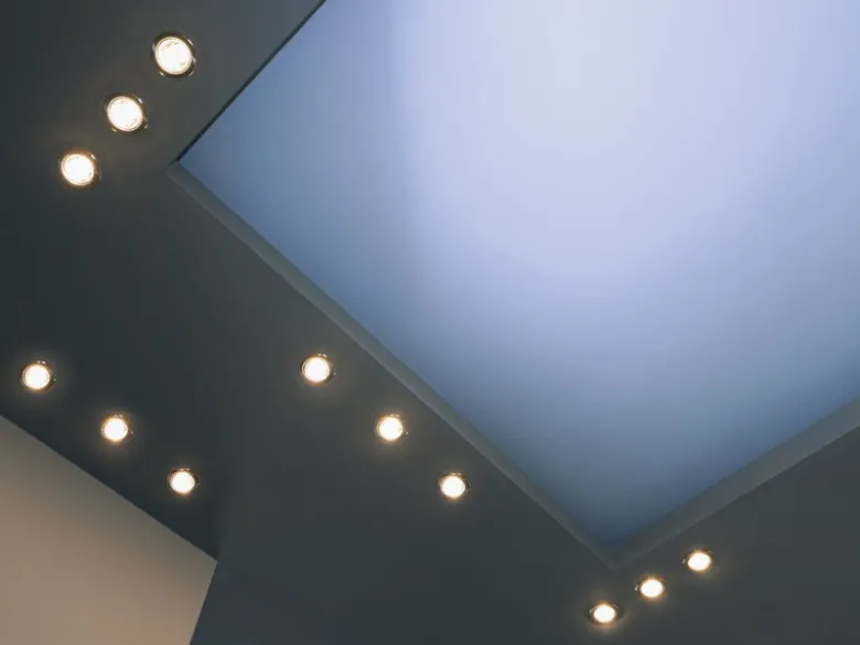 Runde Einbaustrahler Decke im 4er Set schwenkbar Weiß matt GU10