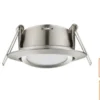 Runde LED Einbaustrahler RILA Decke 3er Set Spot schwenkbar Nickel matt 5 Watt