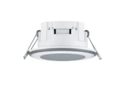 Runder LED Deckeneinbaustrahler AURA Weiß matt Ø 8,2cm