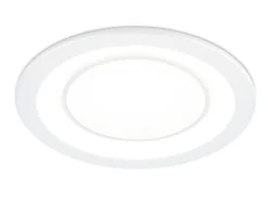 Runder LED Deckeneinbaustrahler CORE in Weiß matt Ø 14,8cm