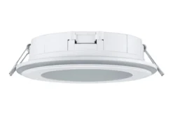 Runder LED Deckeneinbaustrahler AURA Weiß matt Ø 14,8cm