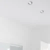 Runder LED Einbaustrahler RILA schwenkbar Chrom glänzend 5 Watt