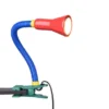 Schlauch-Klemmlampe, E14, Höhe 45cm, flexibel, multicolor
