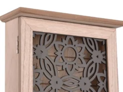 Schlüsselkasten RENA aus Holz mit ausgefallener Dekotür, Höhe 30cm