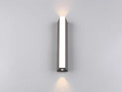 Schmale LED Außenwandleuchte MARNE Up and Down IP65, Höhe 30cm