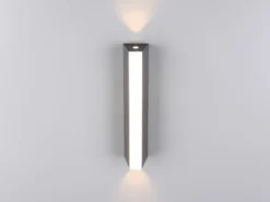 Schmale LED Außenwandleuchte MARNE Up and Down IP65, Höhe 30cm