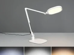 Schreibtischlampe SERVO LED dimmbar klemmbar 3 Lichtfarben inkl. Tageslicht 58cm