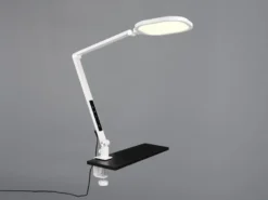 Schreibtischlampe SERVO LED dimmbar klemmbar 3 Lichtfarben inkl. Tageslicht 58cm