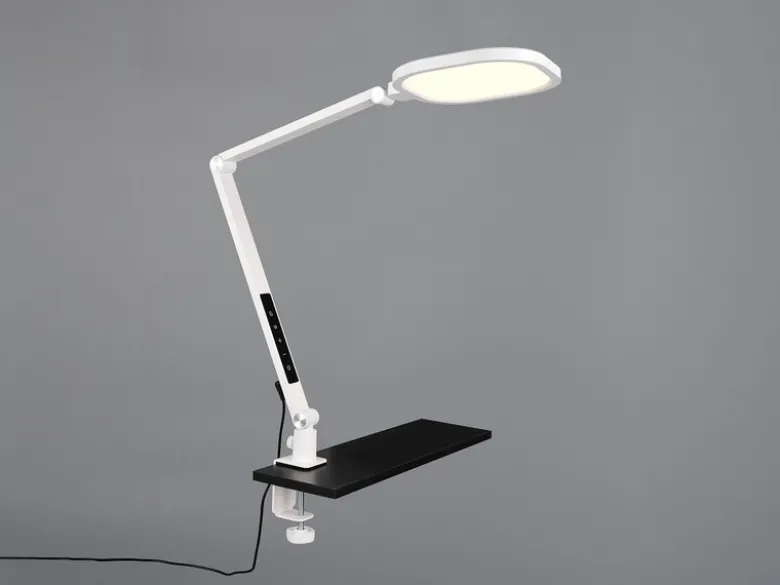 Schreibtischlampe SERVO LED dimmbar klemmbar 3 Lichtfarben inkl. Tageslicht 58cm